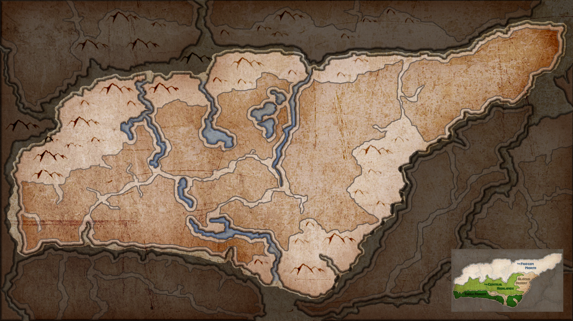 Cimmerian Tribal Map