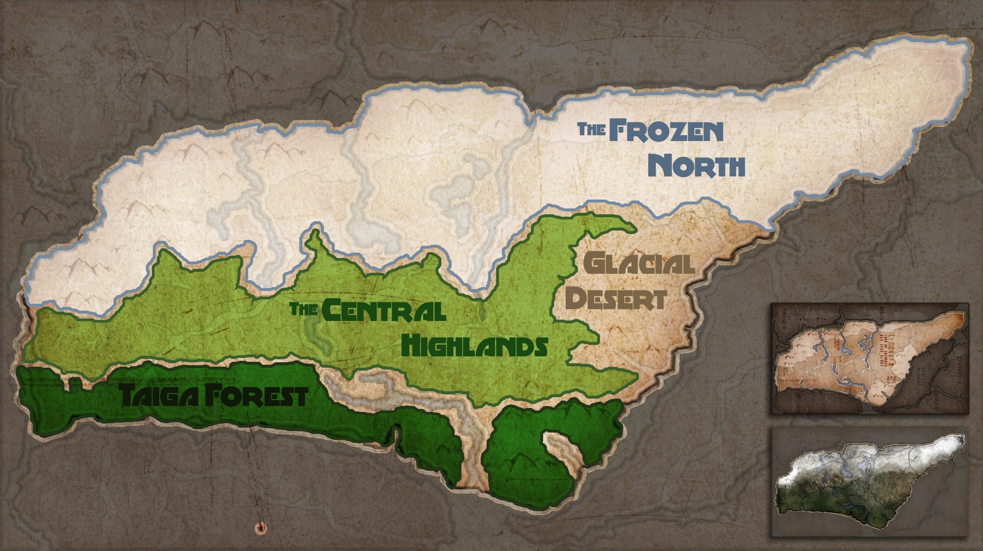 Cimmerian Climate Map